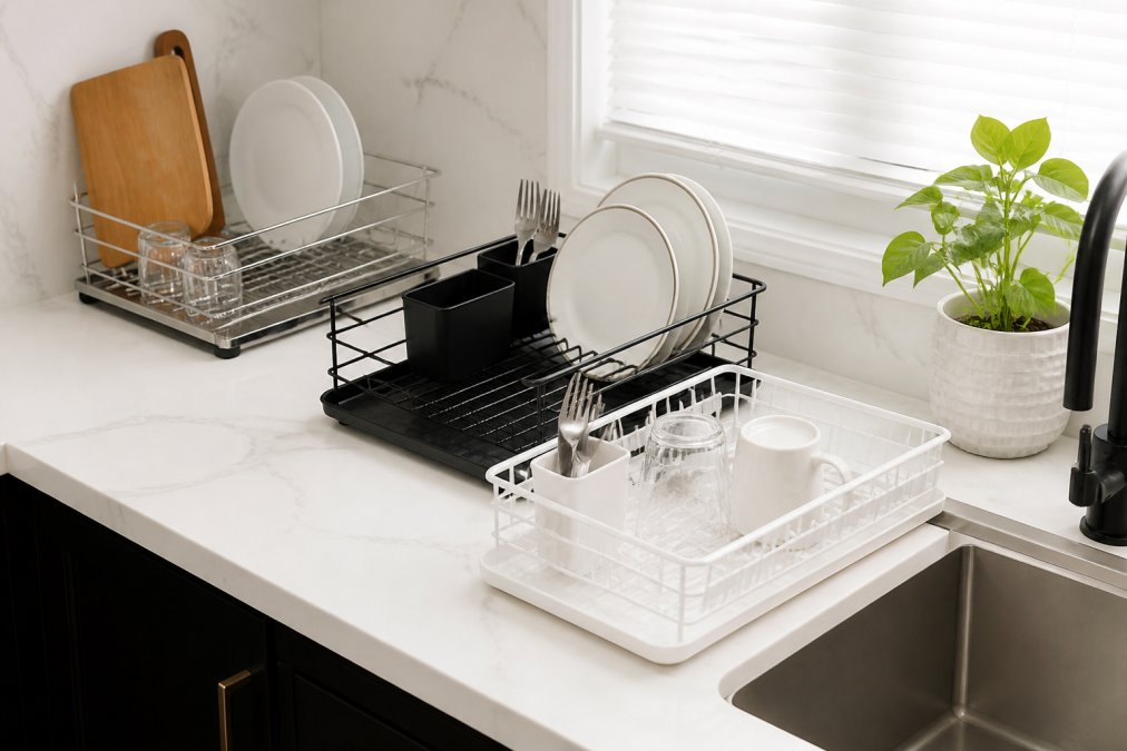 5 Best Compact Dish Racks for Small Kitchens 2026