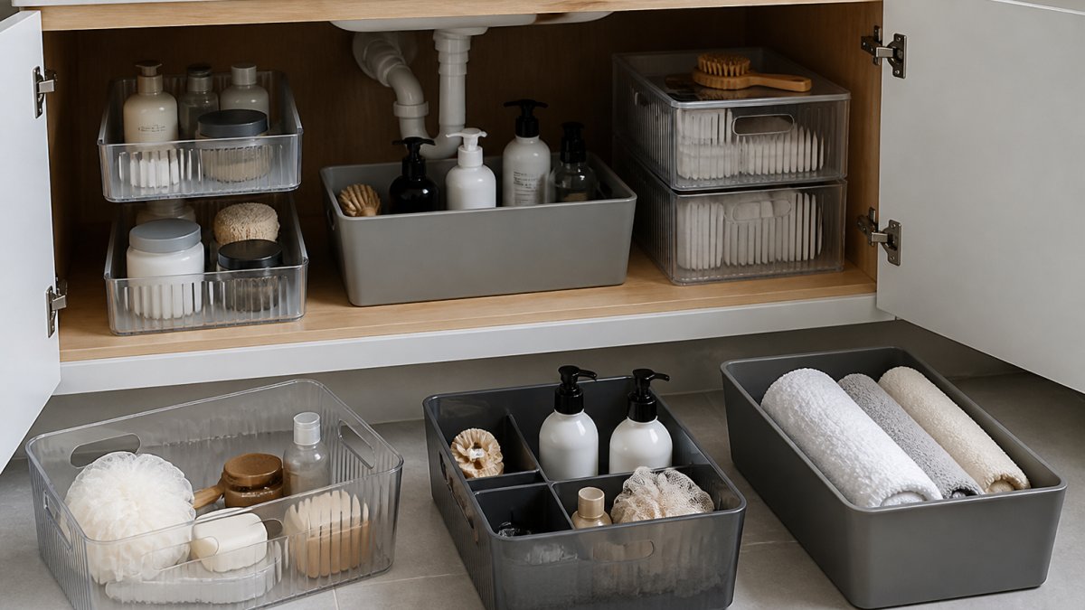 7 Waterproof Cabinet Organizers for Bathroom Vanities