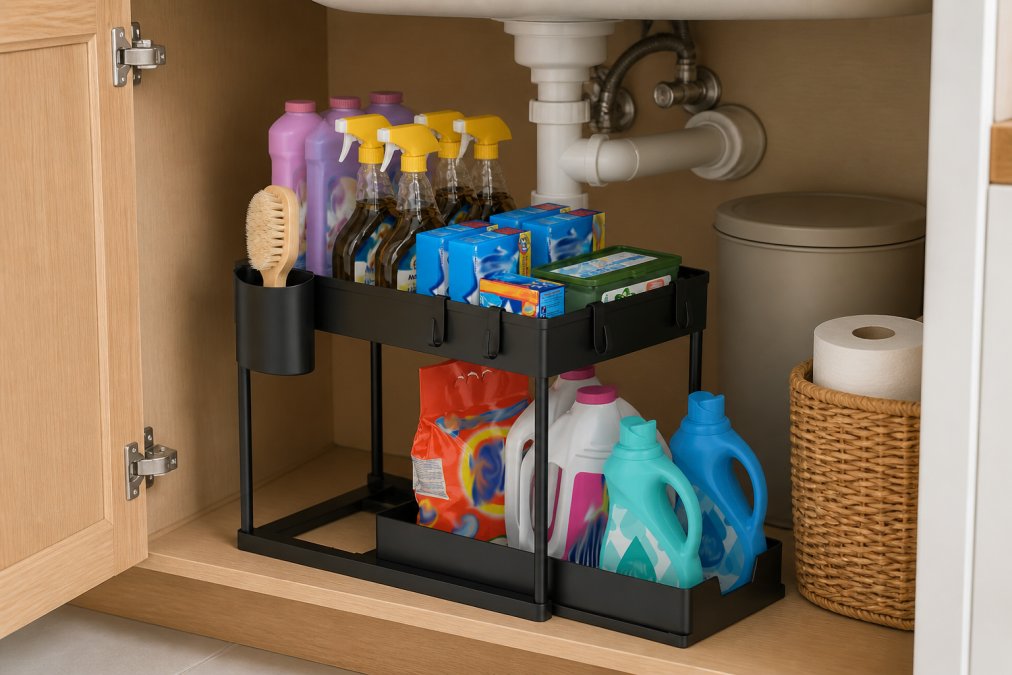 8 Clever Under Sink Storage Ideas for Renters