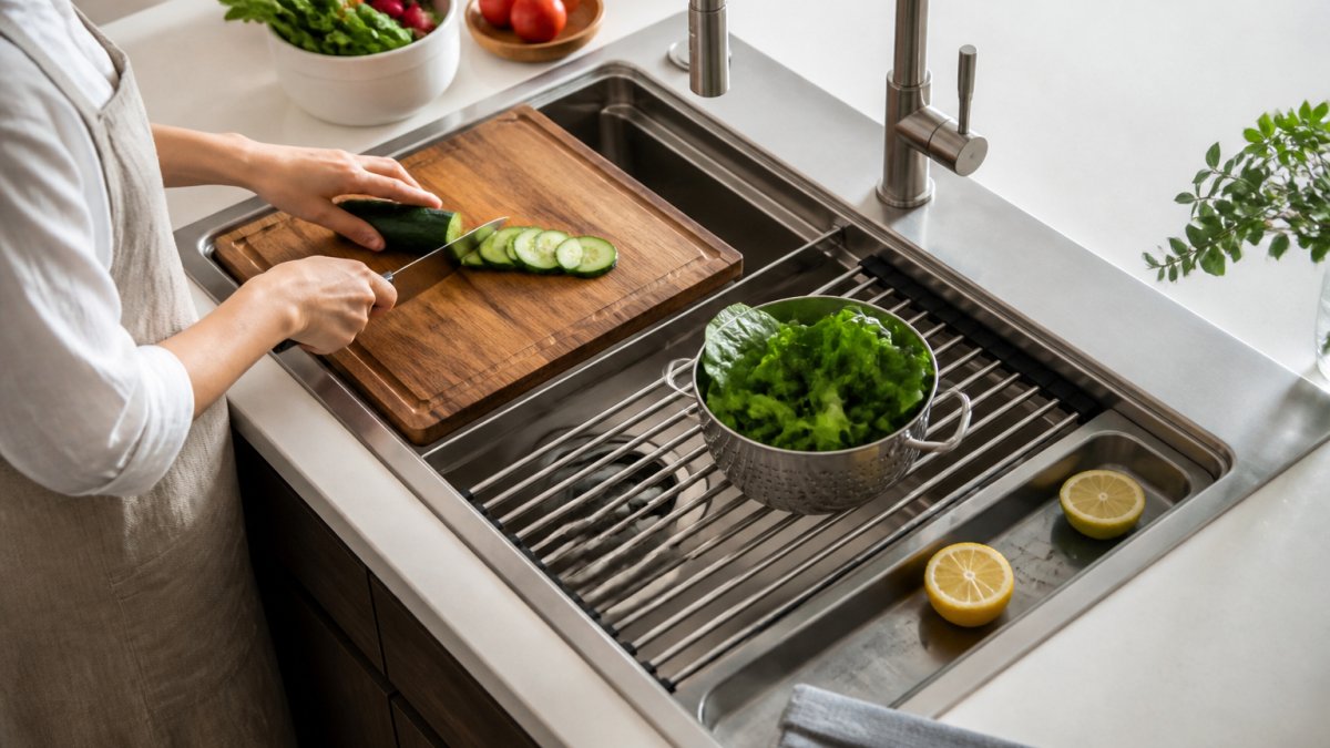 Are Workstation Sinks Worth It for Home Chefs?