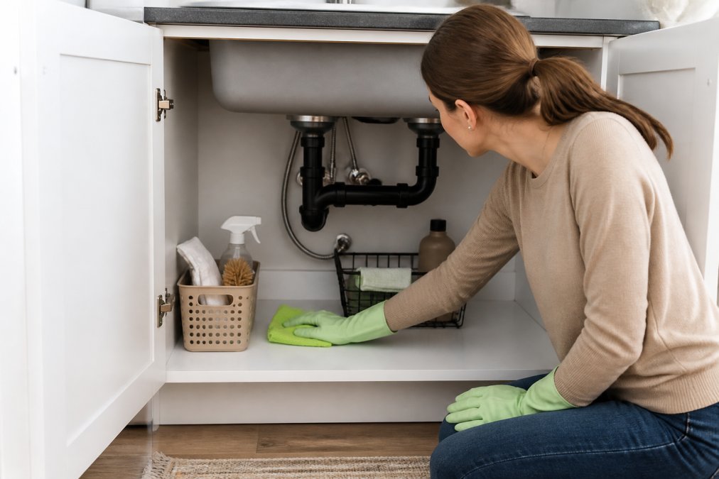 How to Clean Under Sink Area: A Step-by-Step Guide