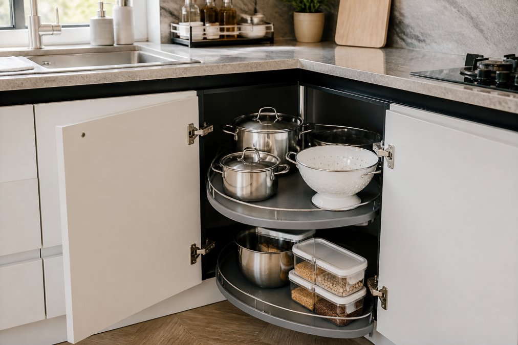 How to Organize Tight Kitchen Corners