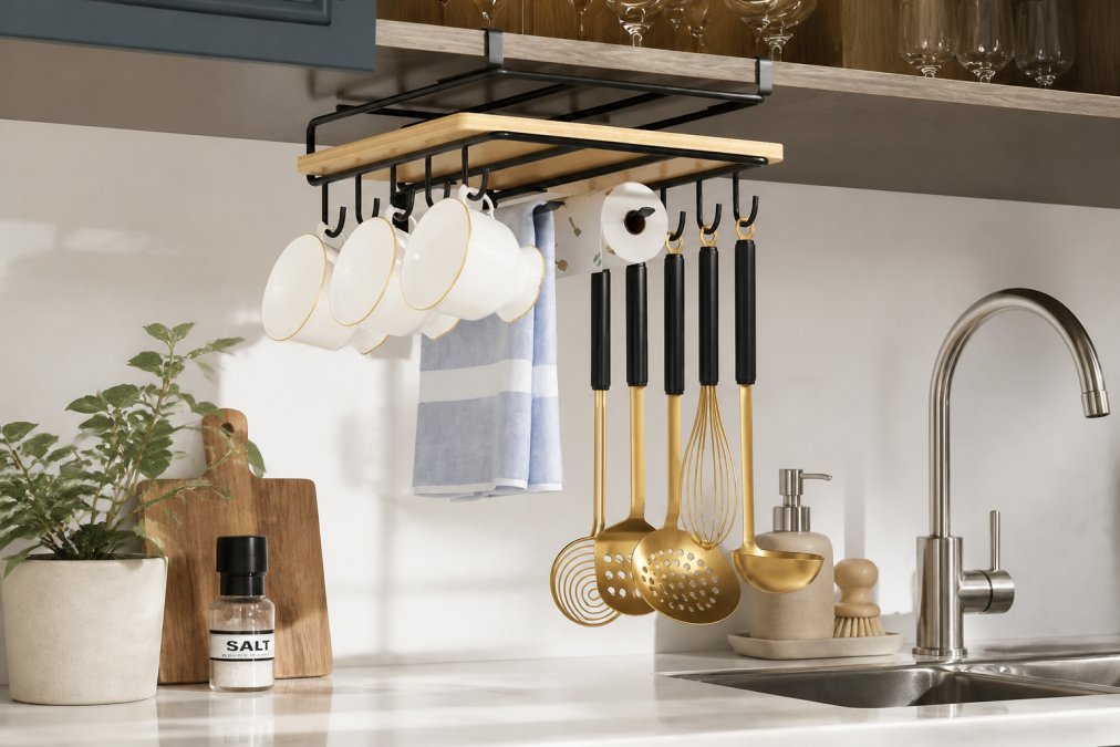 Minimalist Kitchen Organization for Tiny Homes