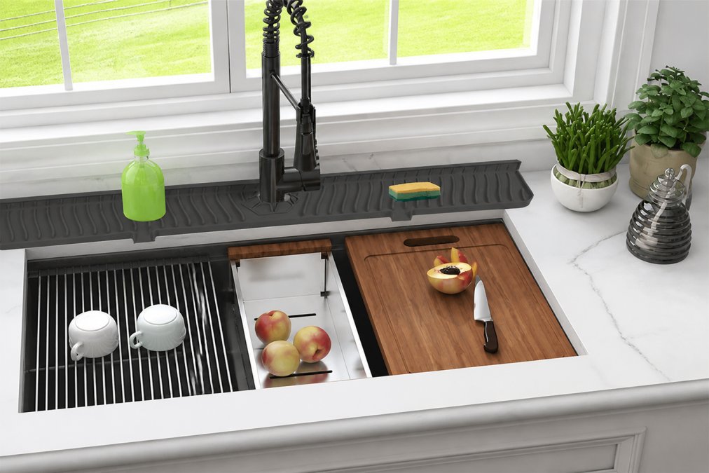 Modern Kitchen Sink Accessories for Easy Installation