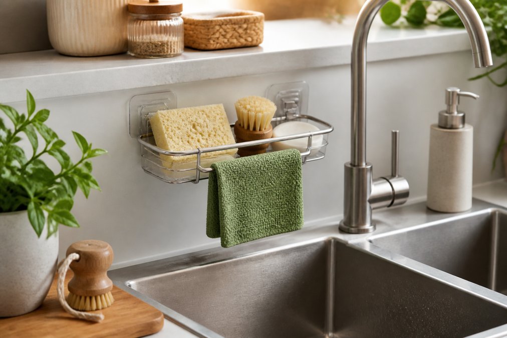 No-Drill Kitchen Sink Storage: 7 Solutions That Actually Work