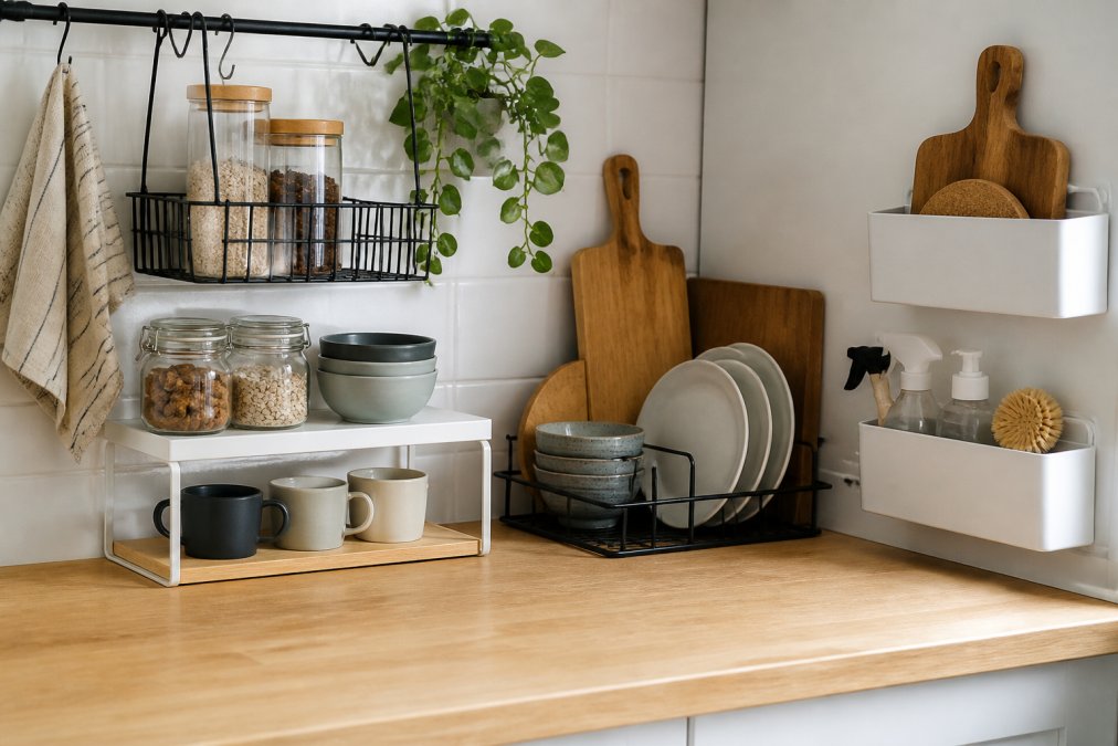 Non Permanent Kitchen Storage Hacks: 7 Renter-Friendly Ideas