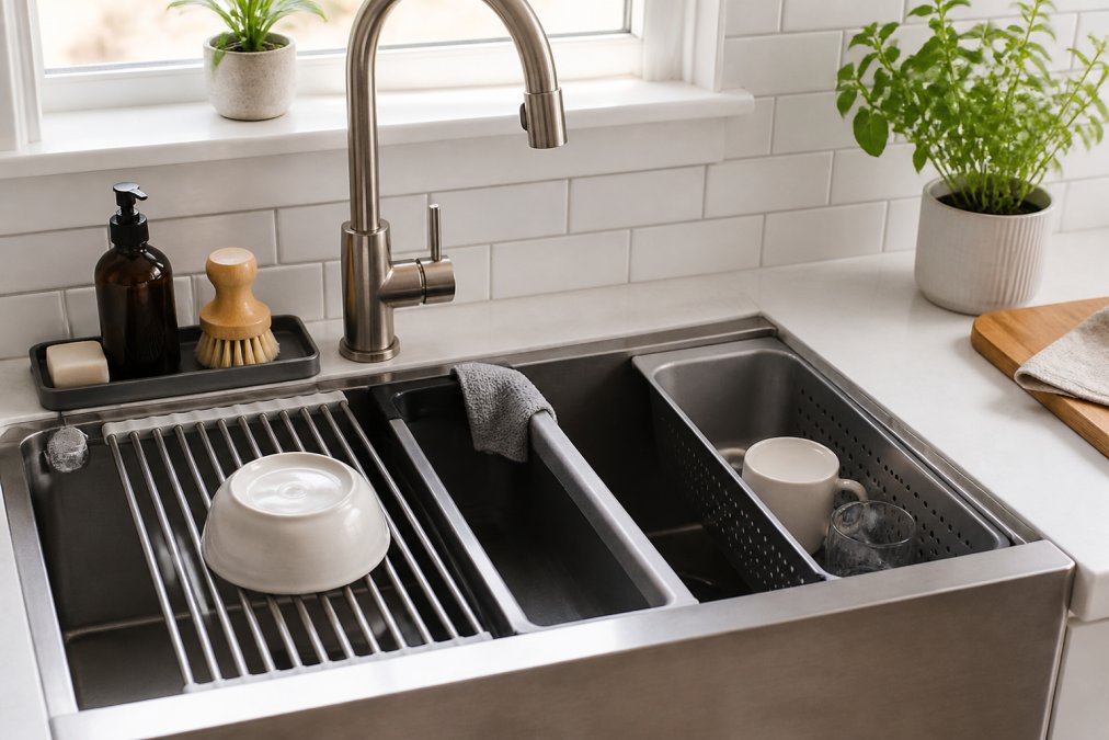 Organize Kitchen Sink in Minutes: 7 Easy Steps