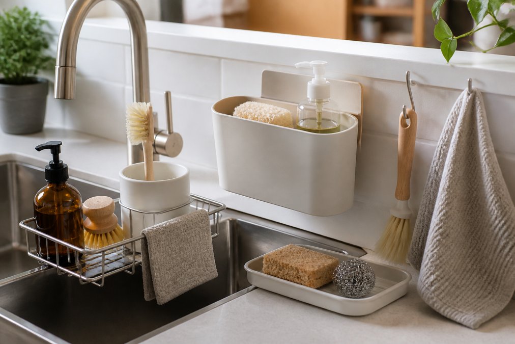 Space Saving Sink Storage Solutions: 7 Best Organizers