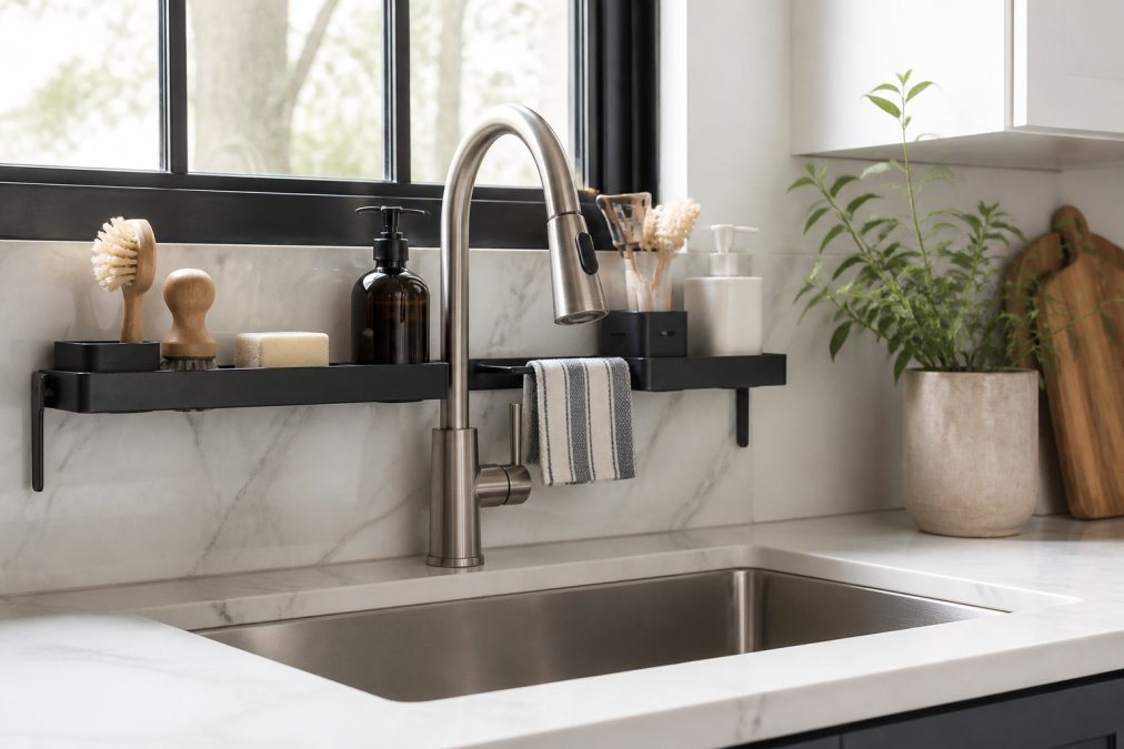 Upgrade Kitchen Sink Area Without Renovations