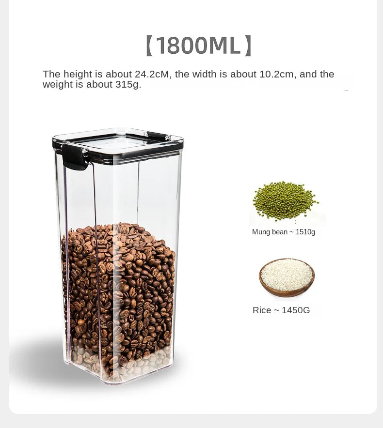 Sinkelle FreshSeal Pantry Storage Canister