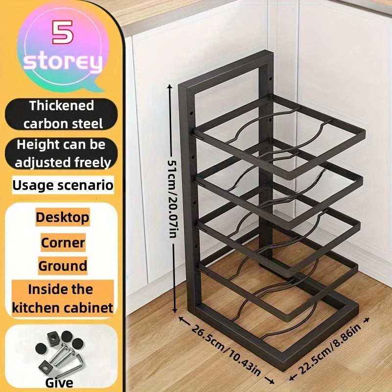 Sinkelle PanNest Adjustable Pot Organizer