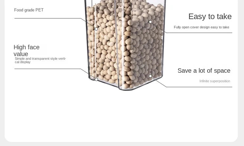 Sinkelle FreshSeal Pantry Storage Canister