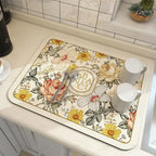 Sinkelle DryStone Quick-Dry Kitchen Mat