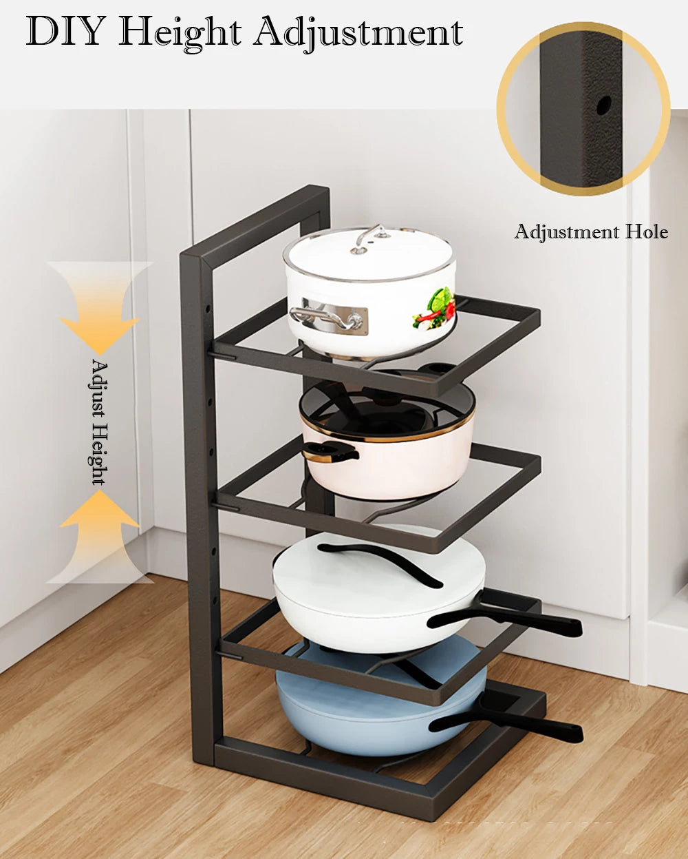 Sinkelle PanNest Adjustable Pot Organizer