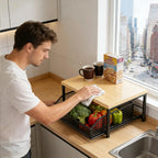 Sinkelle 2-Tier Pantry Storage Rack