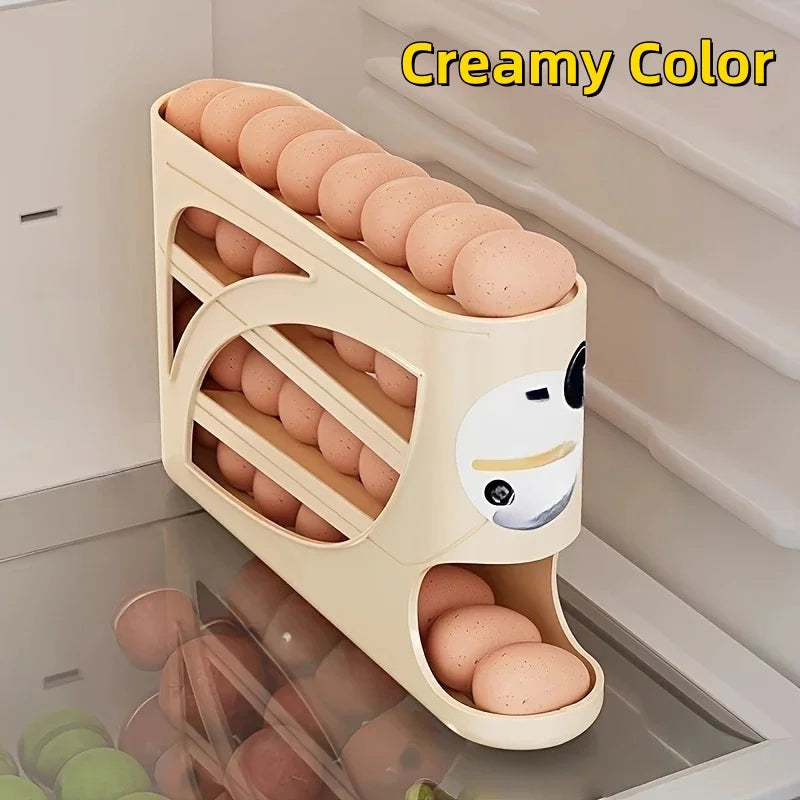 Sinkelle EggNest 3-Tier Rolling Egg Organizer