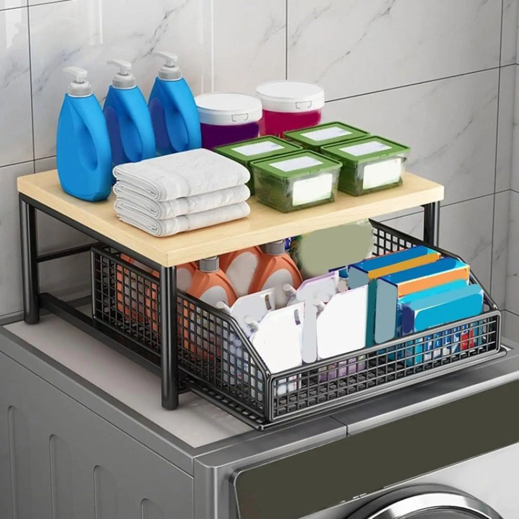Sinkelle 2-Tier Pantry Storage Rack