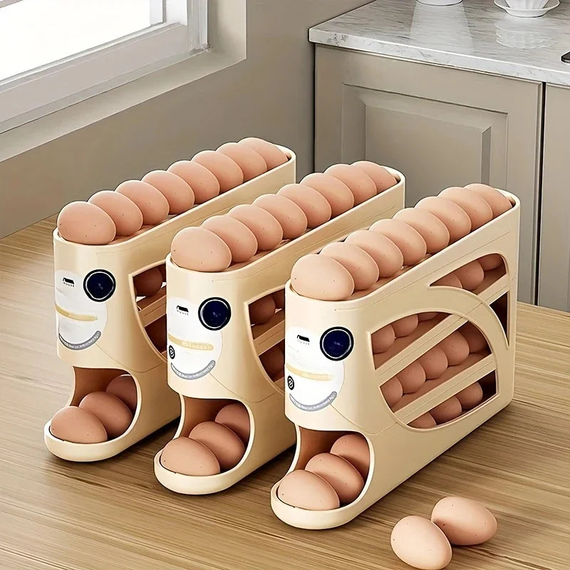 Sinkelle EggNest 3-Tier Rolling Egg Organizer