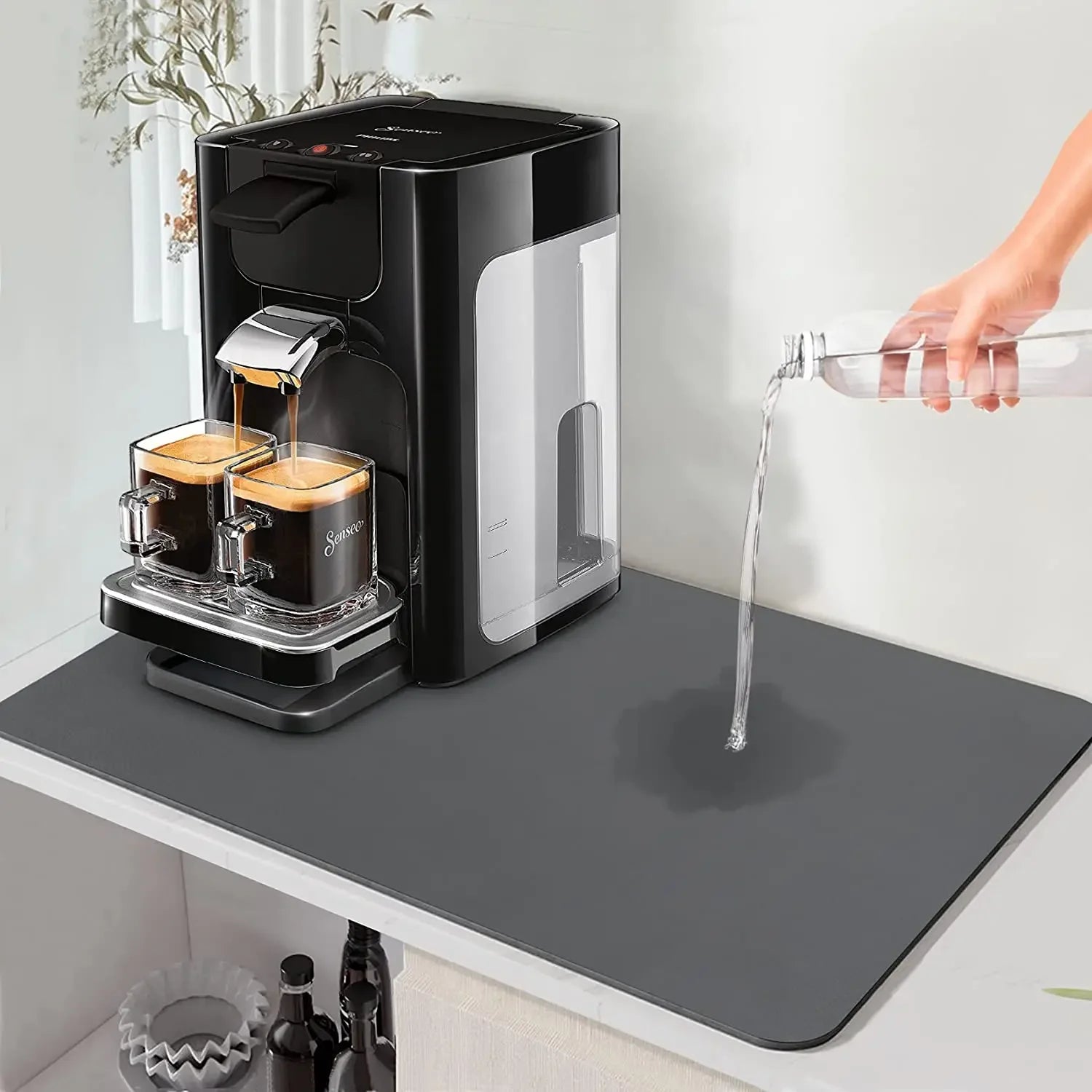 Sinkelle DryStone Quick-Dry Kitchen Mat