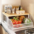 Sinkelle 2-Tier Pantry Storage Rack
