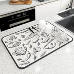 Sinkelle DryStone Quick-Dry Kitchen Mat