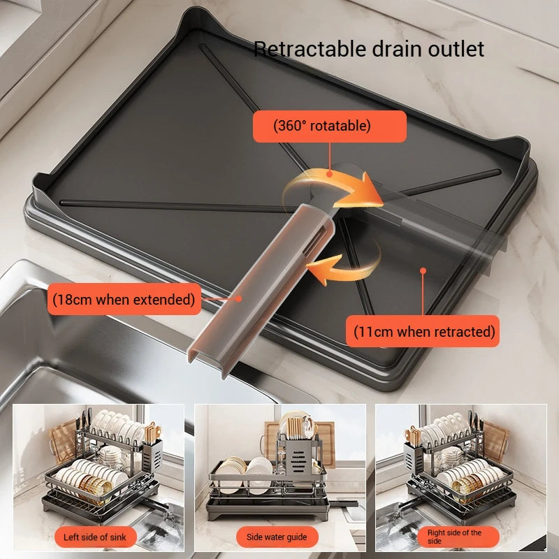 Sinkelle DryFlow Dish Rack