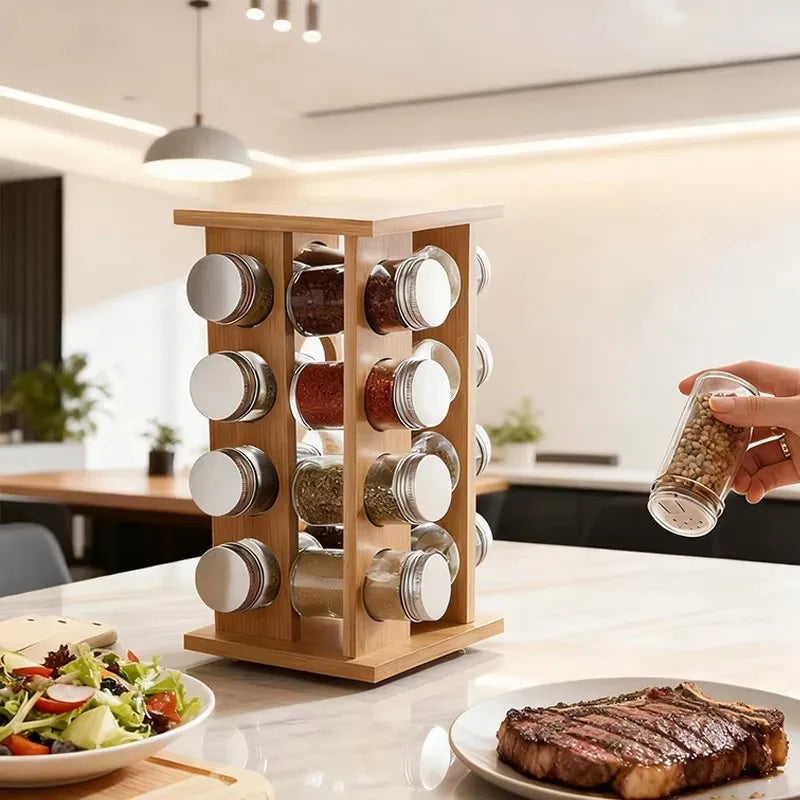 Sinkelle SpinSpice Bamboo Rack