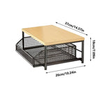 Sinkelle 2-Tier Pantry Storage Rack