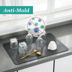 Sinkelle DryStone Quick-Dry Kitchen Mat