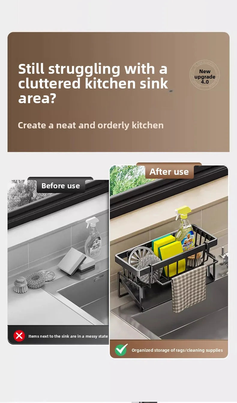 Sinkelle HookNest Kitchen Sponge Holder