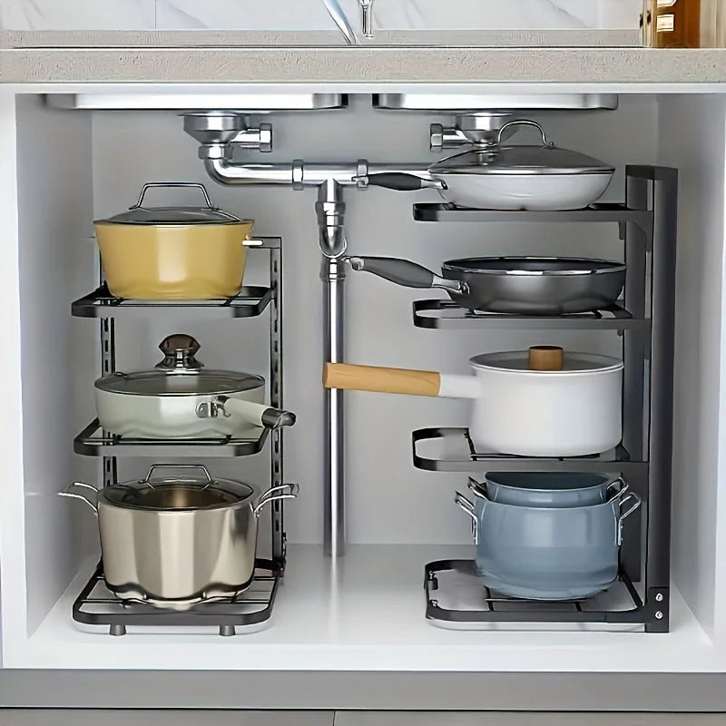 Sinkelle PanNest Adjustable Pot Organizer