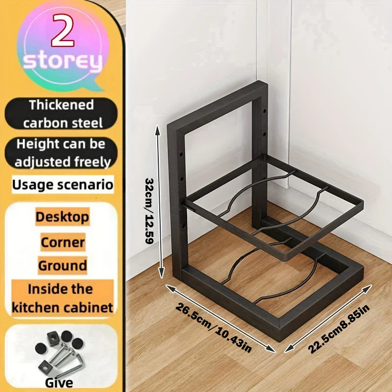 Sinkelle PanNest Adjustable Pot Organizer