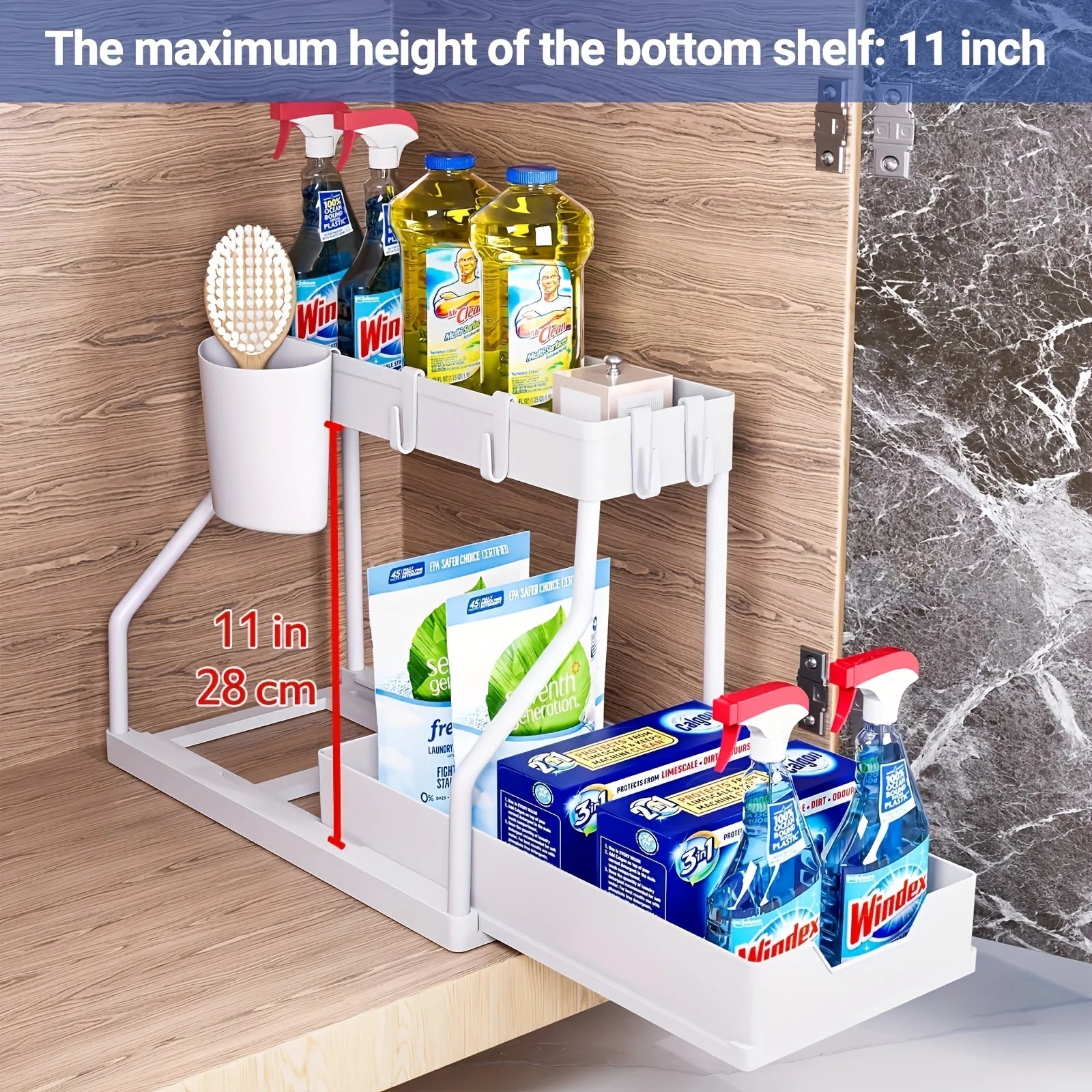 Sinkelle 2 SlideNest Organizer