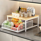 Sinkelle 2-Tier Pantry Storage Rack