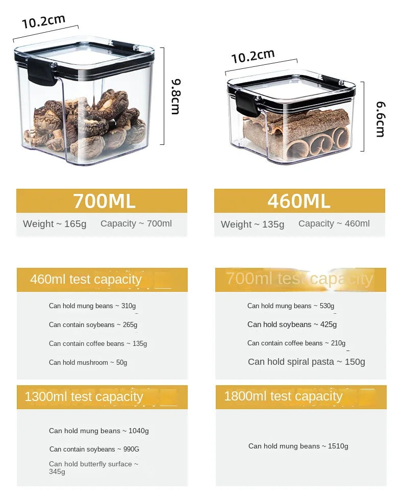 Sinkelle FreshSeal Pantry Storage Canister