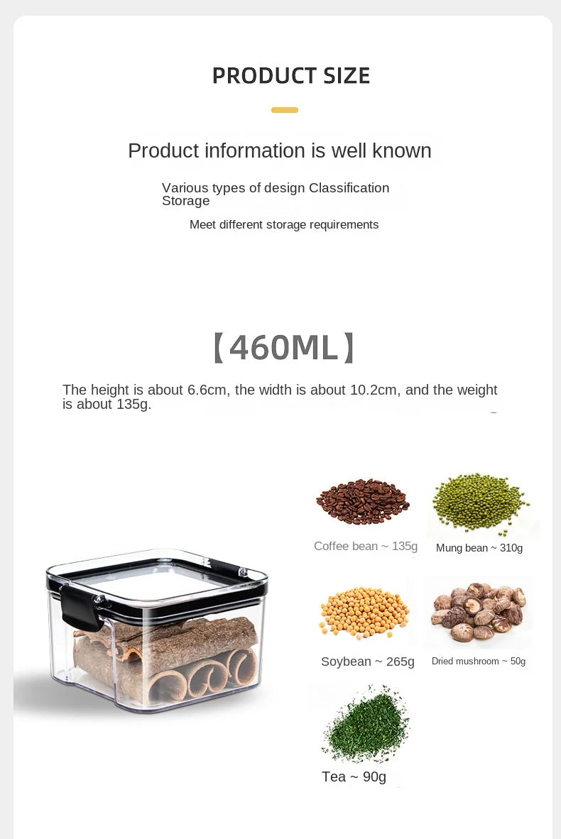 Sinkelle FreshSeal Pantry Storage Canister