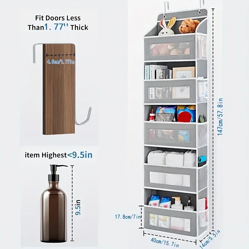 Sinkelle DoorNest 5-Tier Hanging Organizer